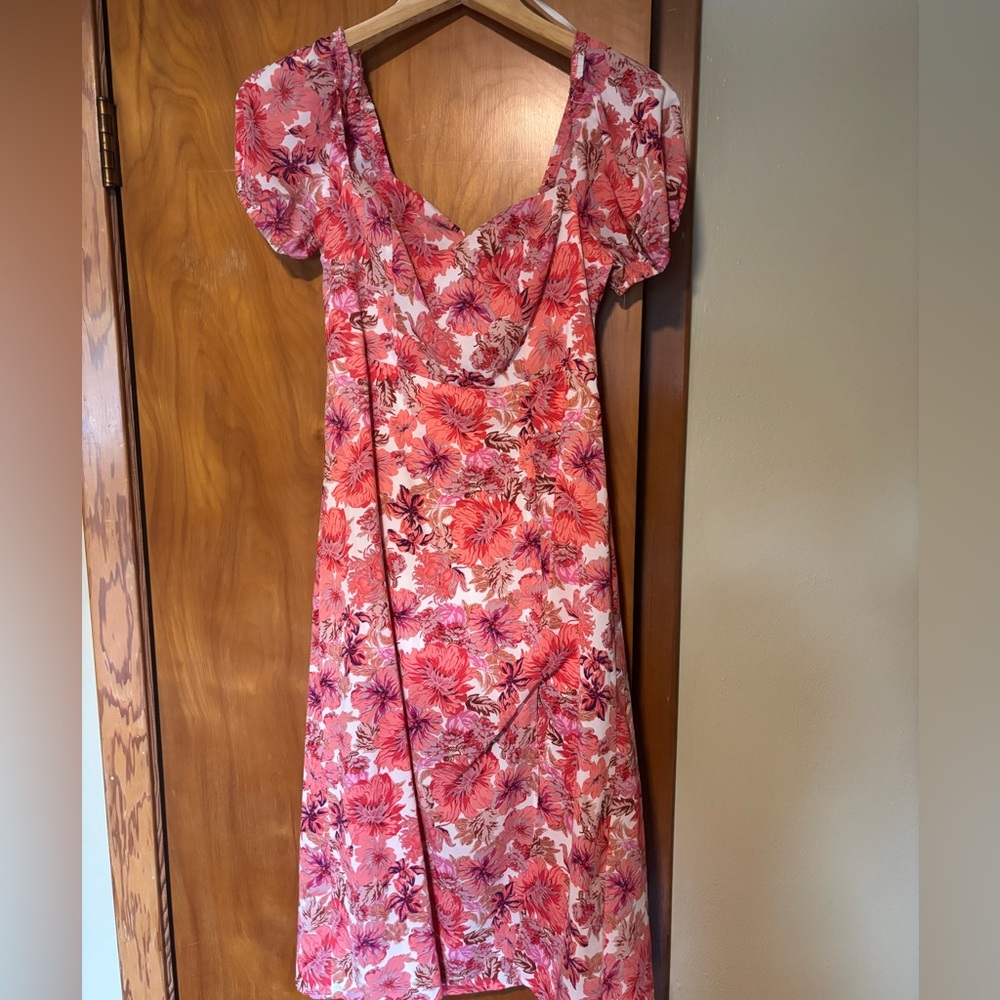 Hello Molly Floral Pink Dress